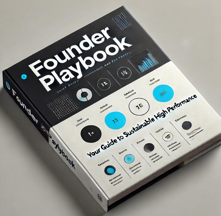 A digital product box for the Founder Playbook